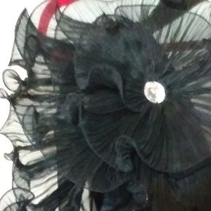 Vintage Vanna White Black Cocktail Dress